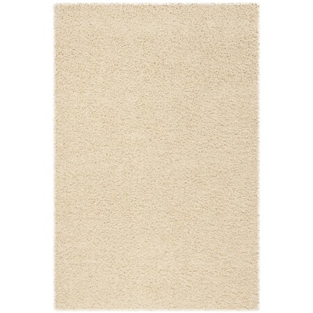 Safavieh SGA-Athens Shag 3 x 5 ft. Rectangle Area Rug Ivory SGA119I-3